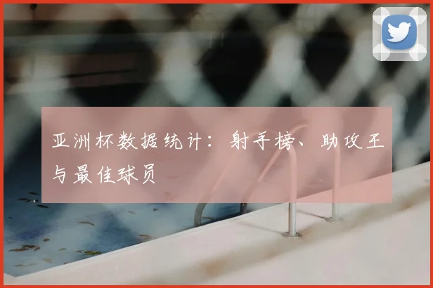 亚洲杯数据统计：射手榜、助攻王与最佳球员